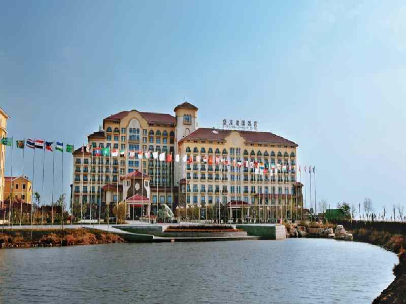 Haiyang  Shenglong Jianguo Hotel Haiyang מראה חיצוני תמונה